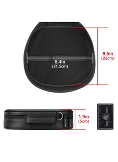 Geekria Geekria Headphones Pouch Compatible with AirPods Max Case, Soft Shell Replacement Protective Travel Carrying Bag with Cable Storage (Black)  - Image 4