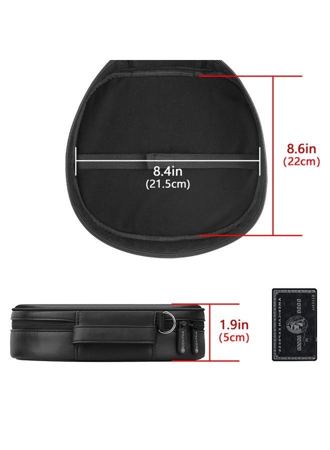 Geekria Geekria Headphones Pouch Compatible with AirPods Max Case, Soft Shell Replacement Protective Travel Carrying Bag with Cable Storage (Black)  - Image 4