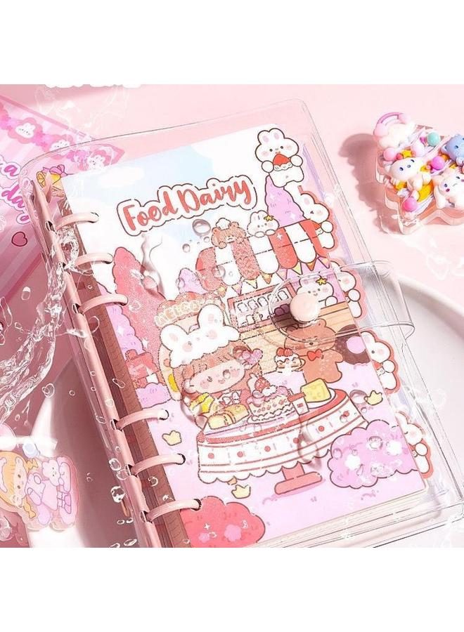 Bluejw Hand Book Suit Gift Box Hand Book Girl's Cute Girl's Heart Children's Notebook Girl's Primary School Student's Complete Set - Image 5