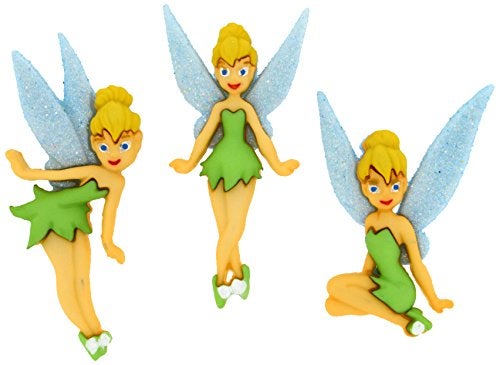 Dress It Up 7715 Disney Button Embellishments Tinkerbell - Image 1
