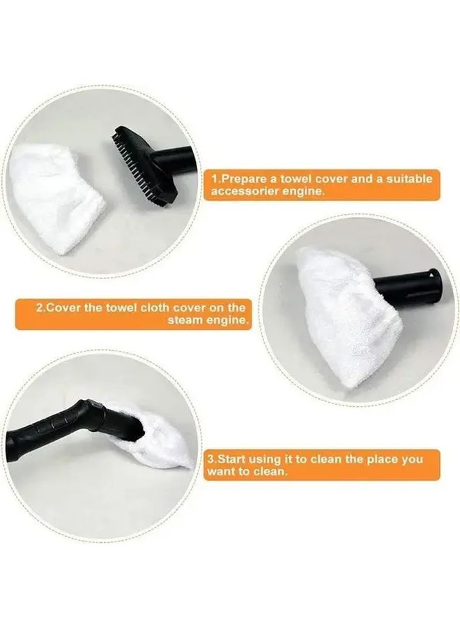 1 Pc Microfibre Mop Cover Replacement Heads for Steam Cleaner Easy Replacement System Absorbent Cleaning Accessory - Image 5