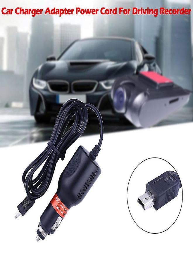 Usb Dash Cam Dc Car Charger Adapter Power Cord For Driving Recorder Gps Speedy - Image 2