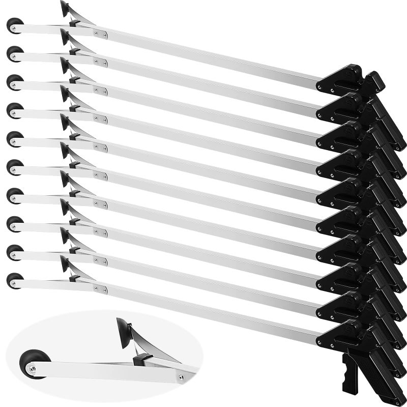 Sabary 10 Pack Suction Cup Reacher Grabber Heavy Trash Picker Grabber Tool Long Handy Aids Nonslip Claw Reach Tool for Elderly Pick up Stick Arm Extension Litter Picker Black35 Inch