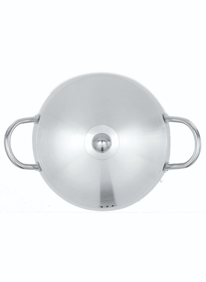 Metal Finish Belly Cooking Pot 22 Cm With Durable Handles And Heavy Lid, Dishwasher & Ovensafe,Even Heat Distribution,SS Handle For Comfortable Grip,Suitable on Most Stoves. - pzsku/Z8C9E17E59D5B1E67B244Z/45/_/1714993475/49f1a0d0-f3f3-43a2-a8f6-2366afa2ec9e