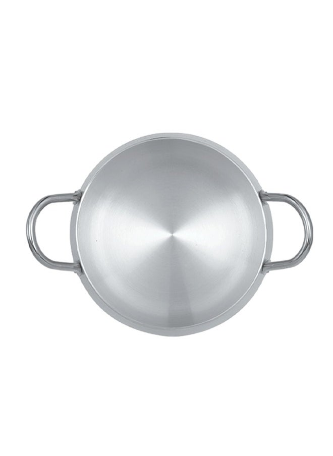 Metal Finish Belly Cooking Pot 22 Cm With Durable Handles And Heavy Lid, Dishwasher & Ovensafe,Even Heat Distribution,SS Handle For Comfortable Grip,Suitable on Most Stoves. - pzsku/Z8C9E17E59D5B1E67B244Z/45/_/1727354326/ac32a6a5-627c-4107-9696-6565cce22362