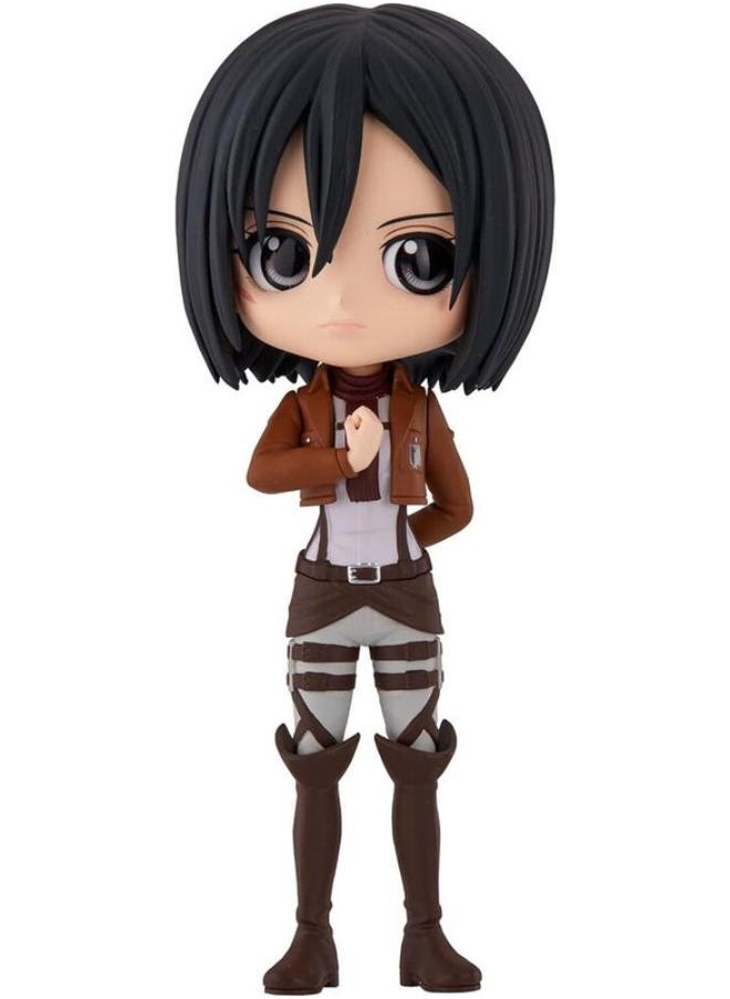 Bandai - Bandai Banpresto Q Posket Attack on Titan -MIKASA ACKERMAN - (Ver.A) - Image 1