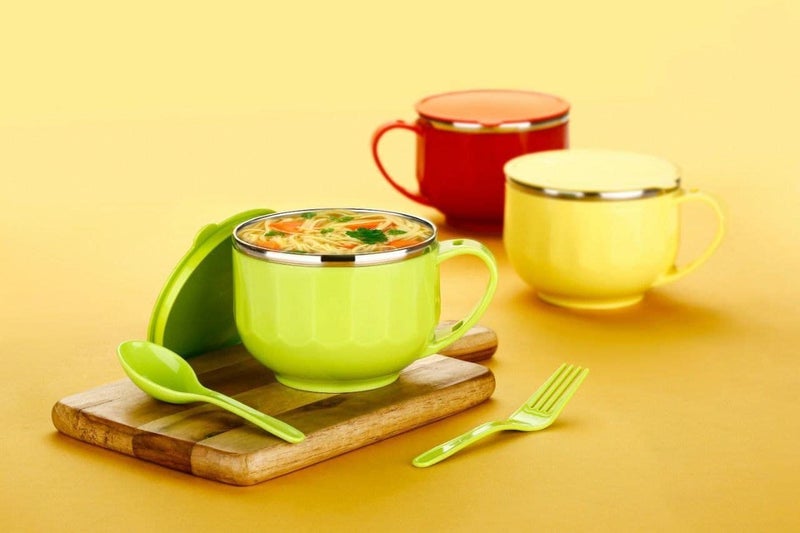 Sygnius Maggie & Soup Bowl, Maggie Bowls with Handle, Maggie Bowl with Fork, Soup Bowl with Spoon (1) - Image 4