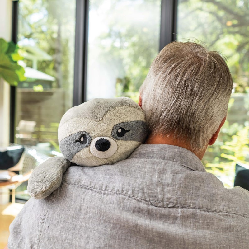 HUGIMALS Sam the Sloth 20 Inch 4.5 lb Heavy Cute Sensory Weighted Comfort Plush | Large Unscented Washable Self Care Calming Stuffed Animal for Kids, Teens and Adults - Image 2