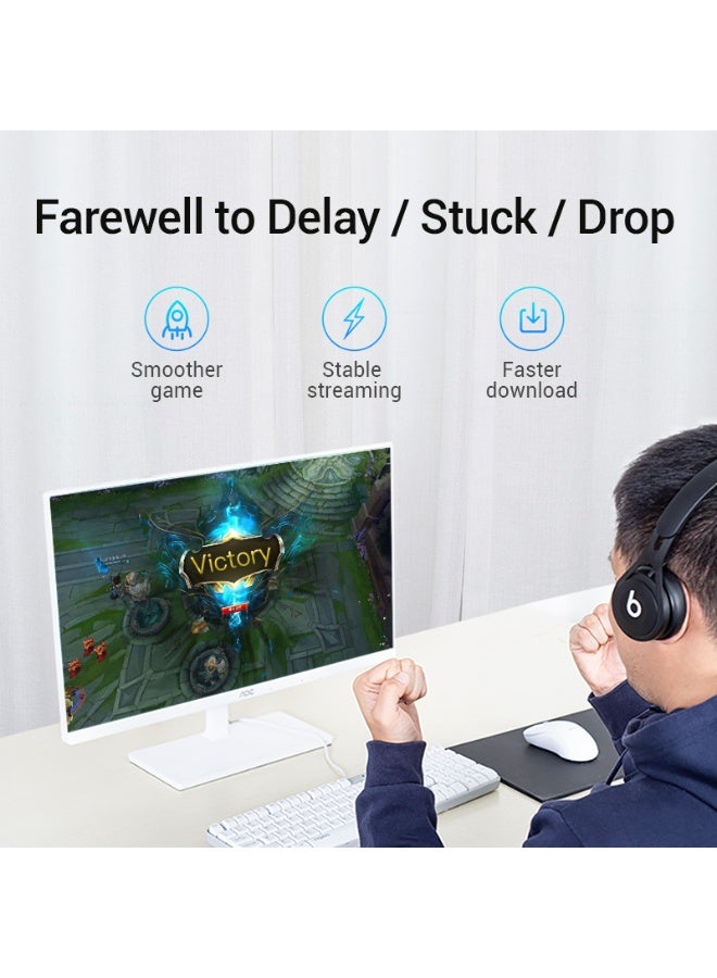 VENTION Cat.6 UTP RJ45 Modular Plug Transparent 10 Pack Model # IDDR0-10 - Image 5