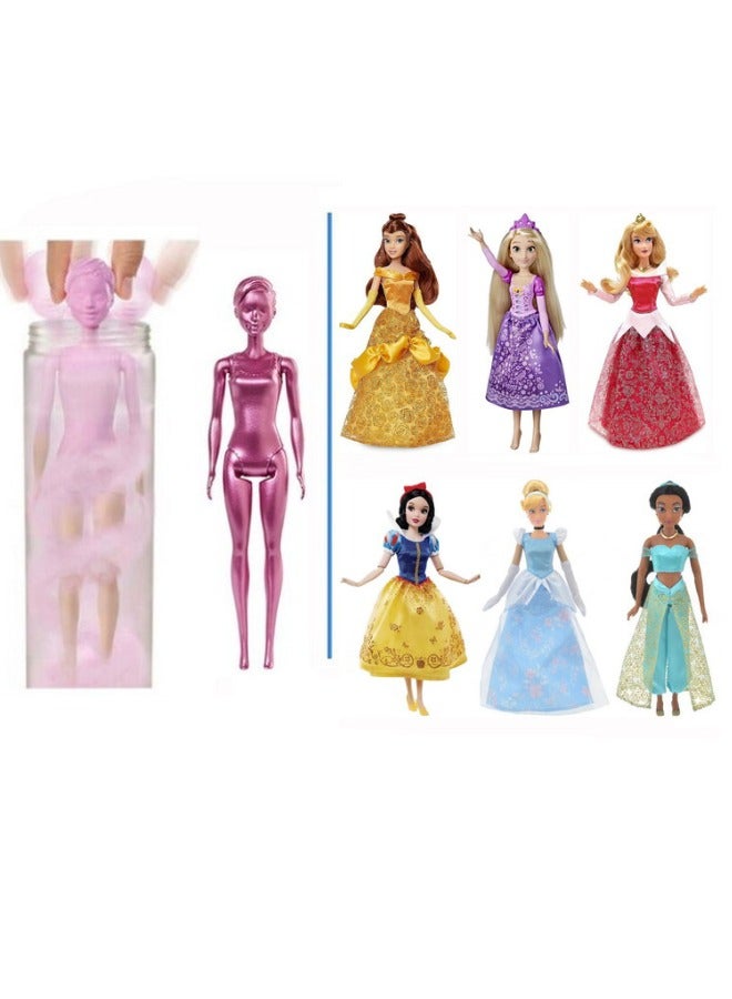 Mystery Box With One Reveal Doll & Accessories (Style May Vary) , Princess Doll Series For Kids Girls Gift  - Image 1