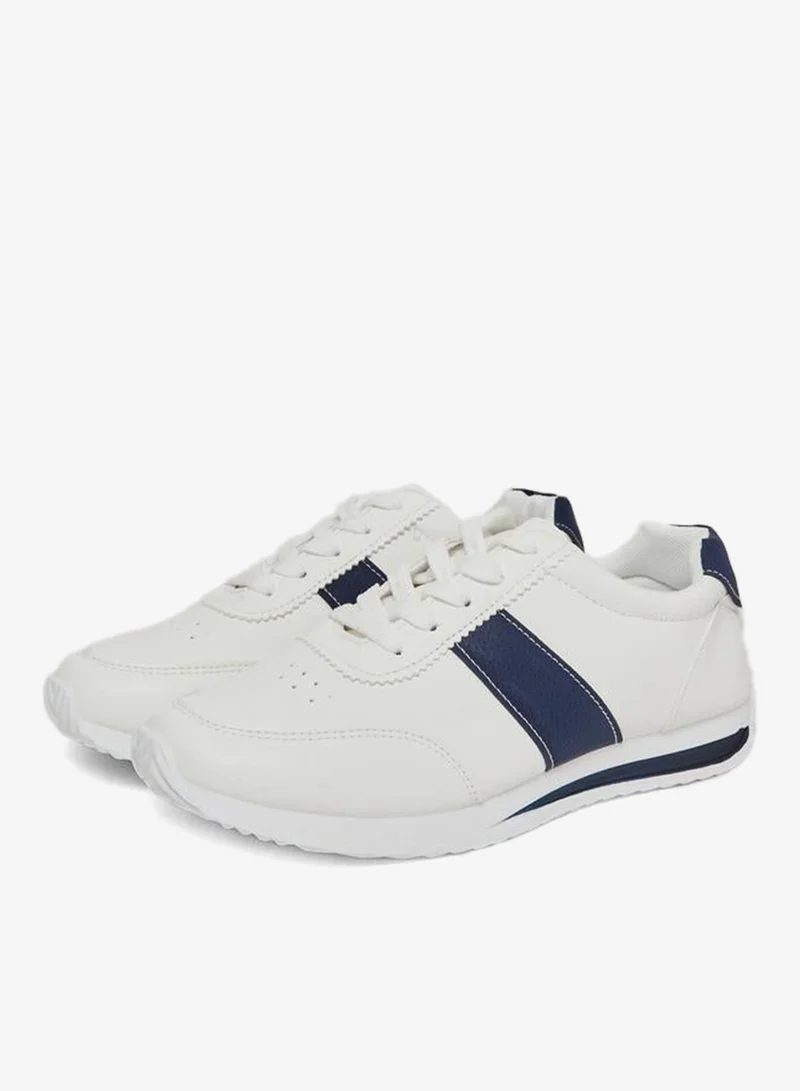 Take Two Color Block Lace-Up Sneakers