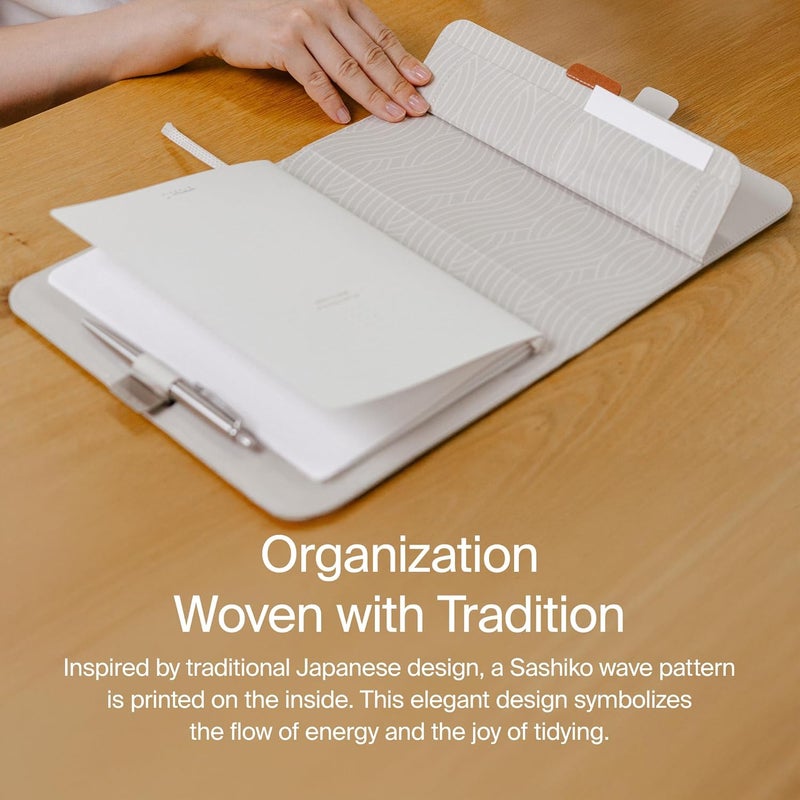 Orbitkey Orbitkey KonMari Compendium A5  Stone Office Product - Image 4