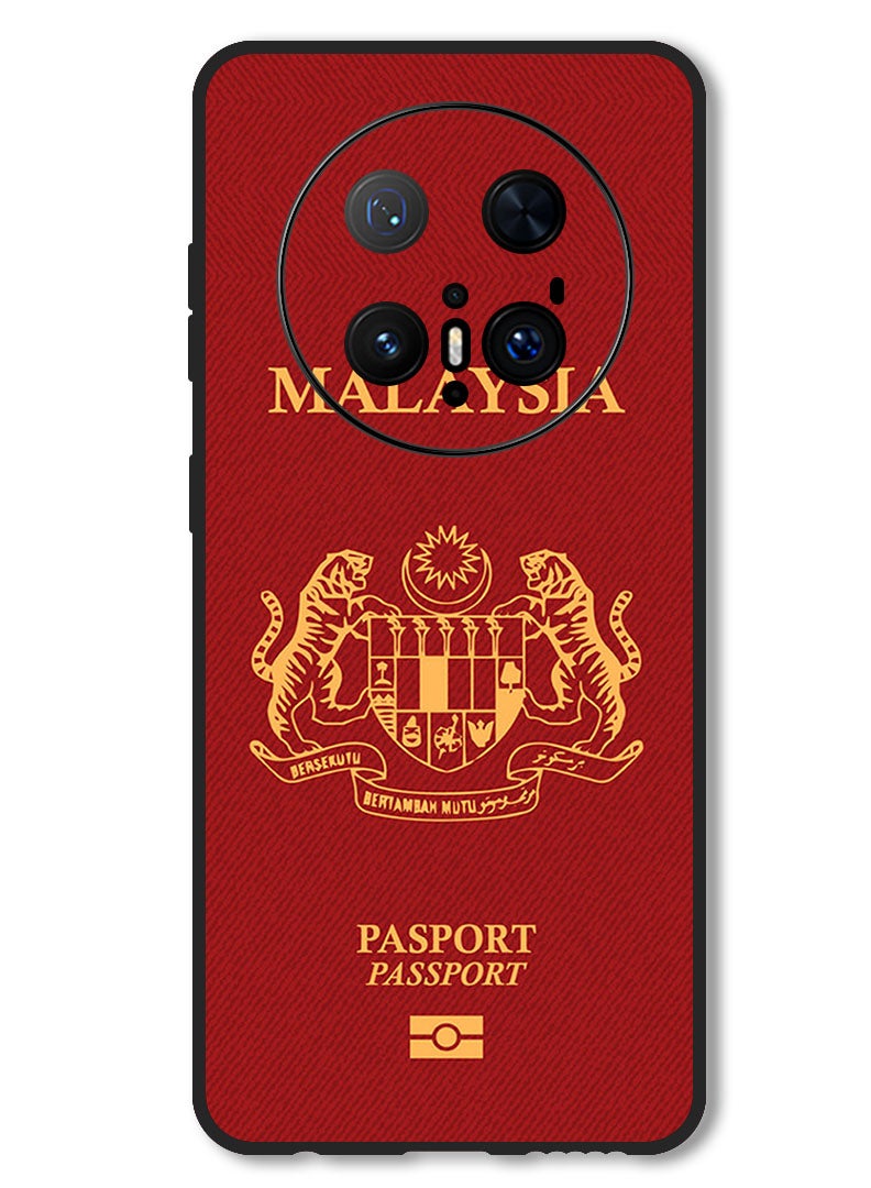 Theodor Case Compatible with Huawei Mate 70 Pro/ 70 Pro + Protection Shockproof Bumper Cover Malaysia Passport - Image 1