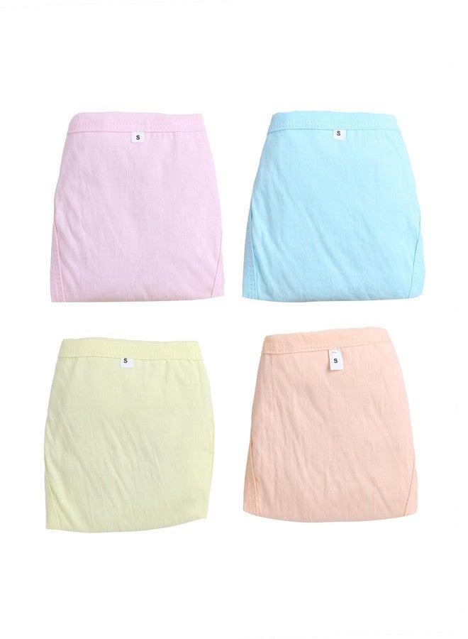 Hooper Baby's Cotton Cloth Diapers/Langot Double Layer U Shaped Tie Knot Closer Washable and Reusable Nappies (M, 4, count) - Image 5