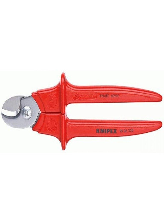 KNIPEX Cable Shears handles extrusion plastic-coated 1000V-insulated (230 mm) 95 06 230