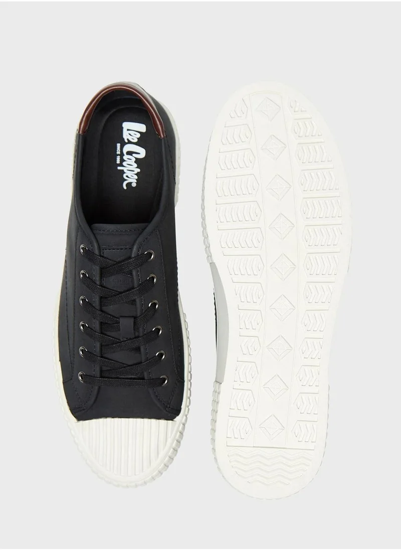 Lee Cooper Lace Up Low Top Sneakers
