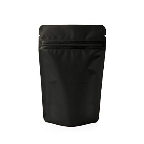 DEERA Black Matte Without Window Ziplock Storage Pouch 100x170mm Pack of 50 - Image 5