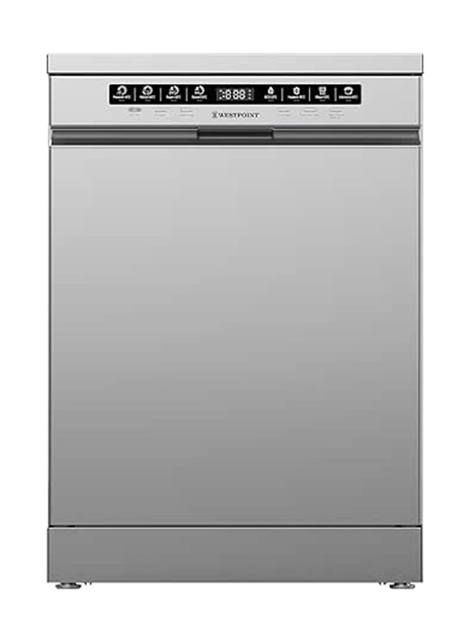 WESTPOINT Dishwasher 15 Place Settings 8 Programs 7, ESMA 5 Stars New Edition 9.4 L 1920 W WYS-1523I Silver - Image 1
