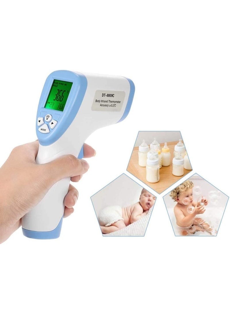 Digital LCD Non-Contact Infrared Thermometer – Accurate Forehead & Body Temperature Measurement with Data Hold - Image 2