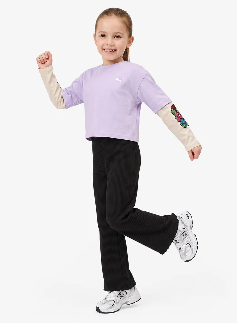 Name It Black Kids Regular Fit Pants for Women | Best Price UAE