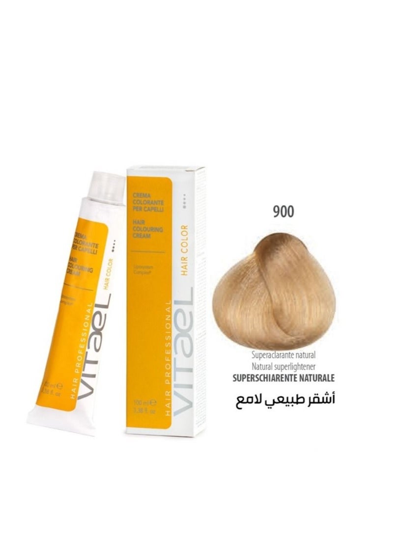 فيتال صبغة شعر اشقر طبيعي لامع 100 مل - Image 1