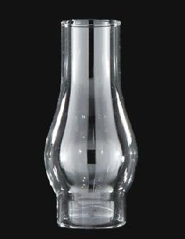 B&P Lamp BP Lamp 1 58 Inch by 4 12 Inch Clear Glass Lamp Chimney for Vintage and Antique Style Lighting 