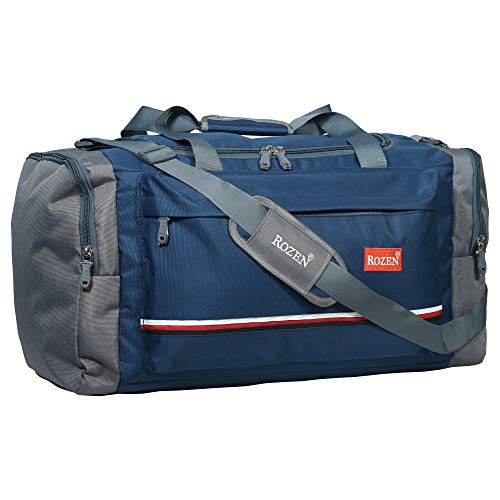 ROZEN polyester 30 Cms Duffle Bag(ROZ-701_navy blue) - Image 1