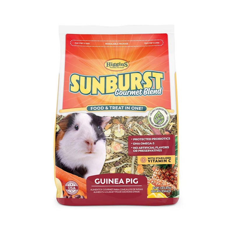 Higgins Sunburst Guinea Pig 3lbs