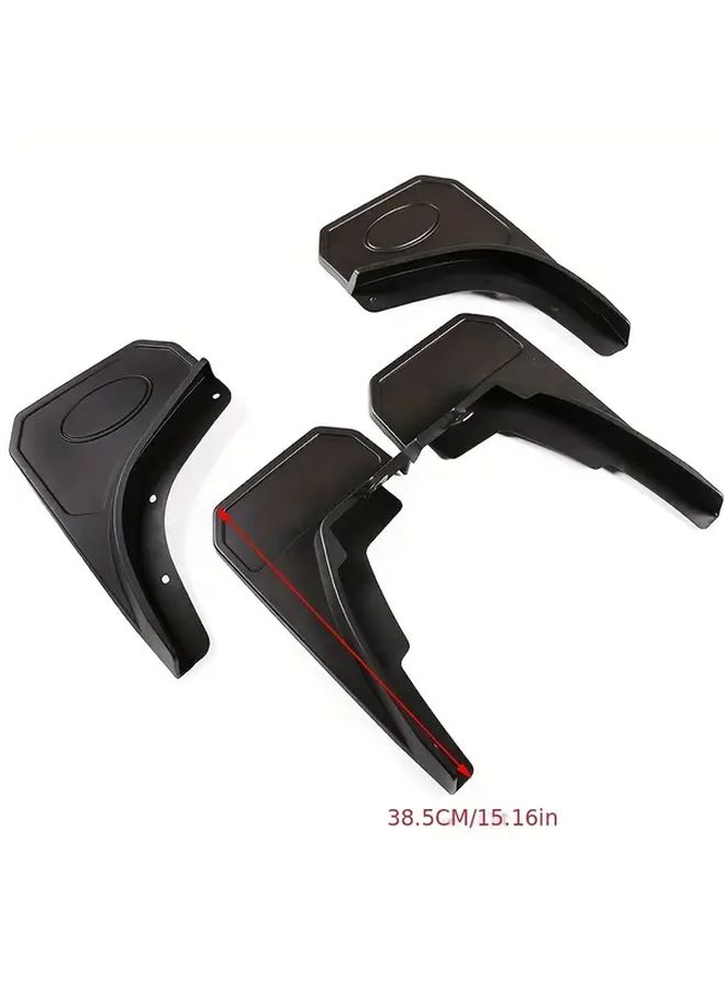 Black Mudguard Modification Parts for Land Rover Defender 2020-2024 - Image 2