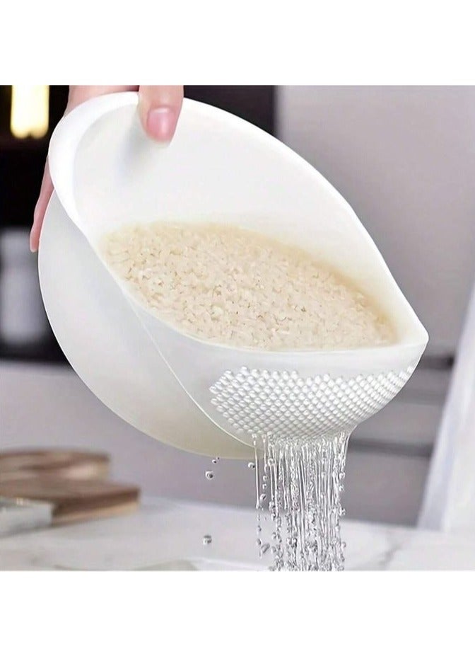 Rice Vegetable Fruits Washing Basin Draining Water Bowl ( Small ) for two - Image 1