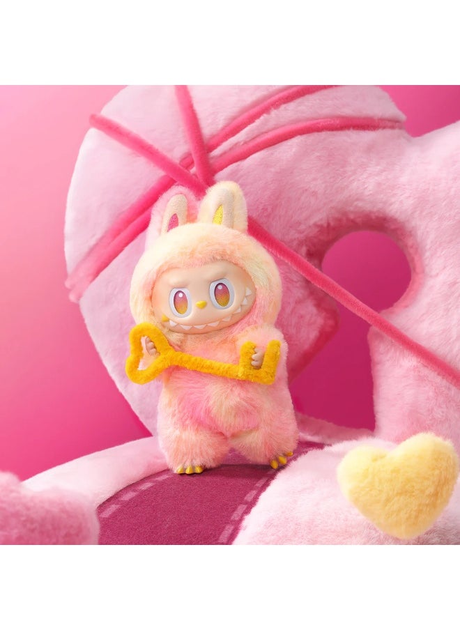 LABUBU Doll pendant LABUBU 3.0 Labu vinyl face plush blind box Macaron 1 single box(High quality version)  - Image 2