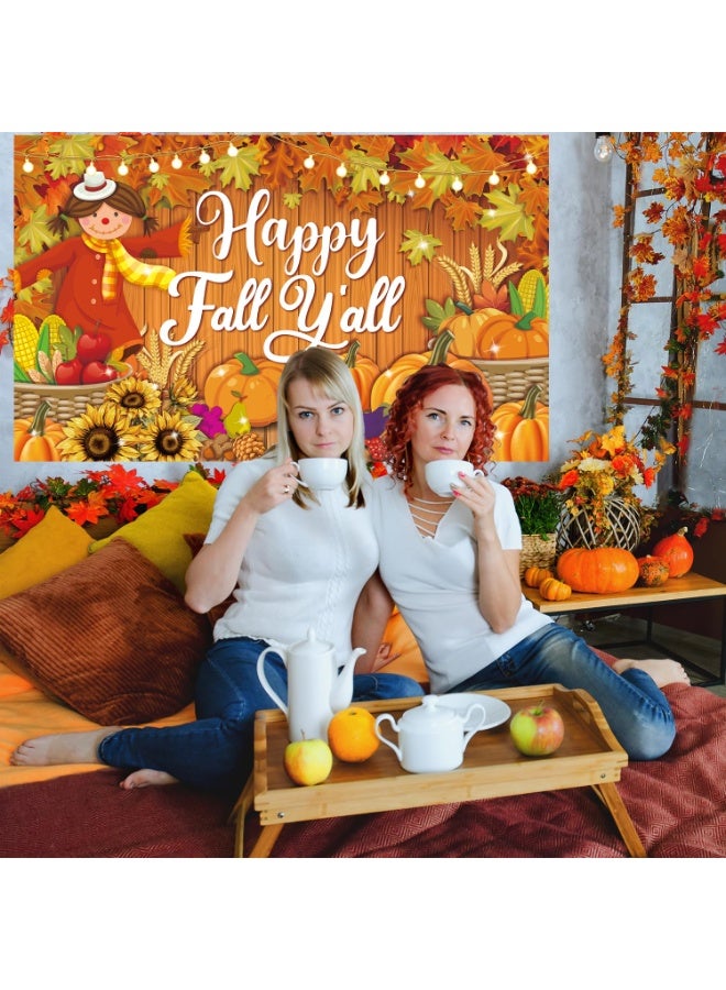 Daytoyz Large 60x40 Inch Harvest Festival Decoration Banner - Durable Vinyl Backdrop for Autumn Celebrations, Bulletin Boards, Offices & Events - Image 2