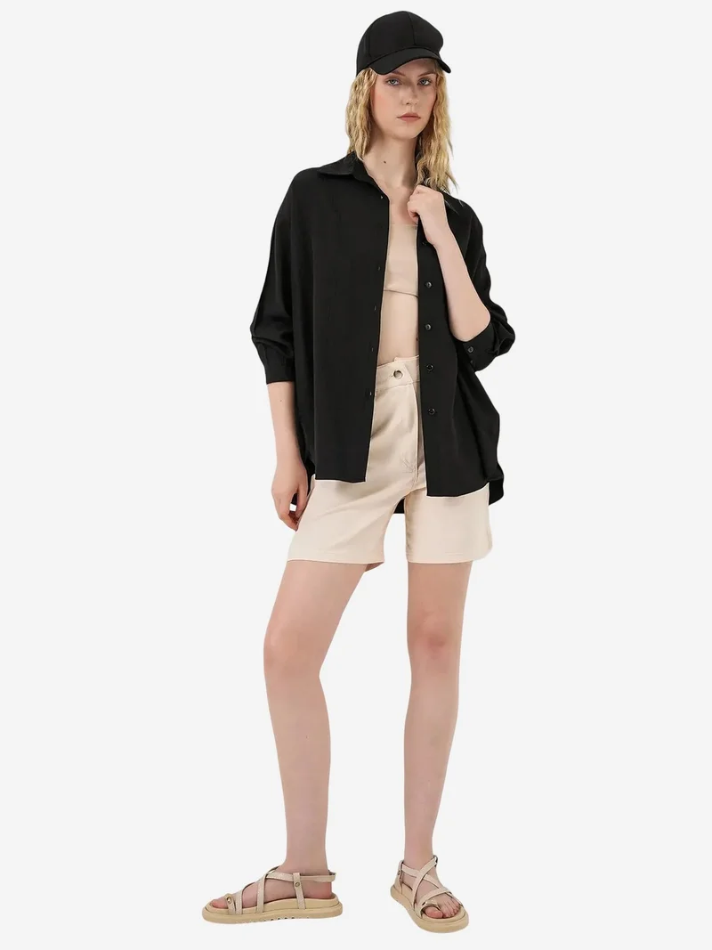 BIG DART BDART Oversized Long-Sleeve Button-Up Shirt