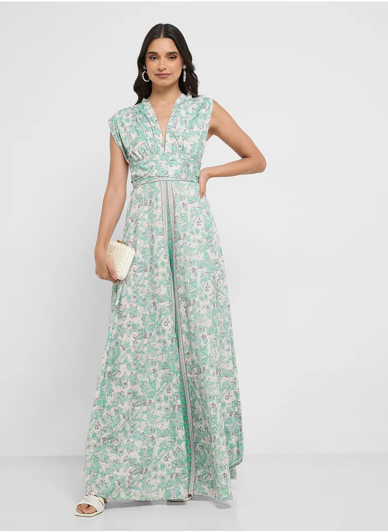 ELLA Ditsy Print Dress