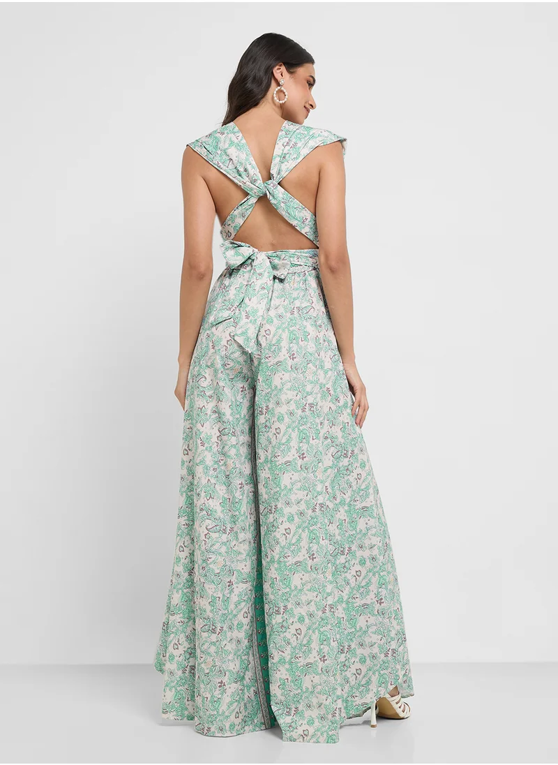 ELLA Ditsy Print Dress