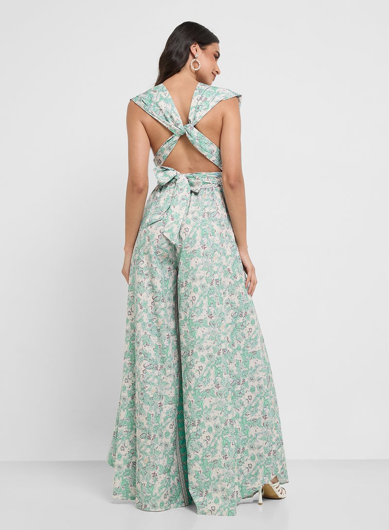 ELLA Floral Print Maxi Dress  - Image 2