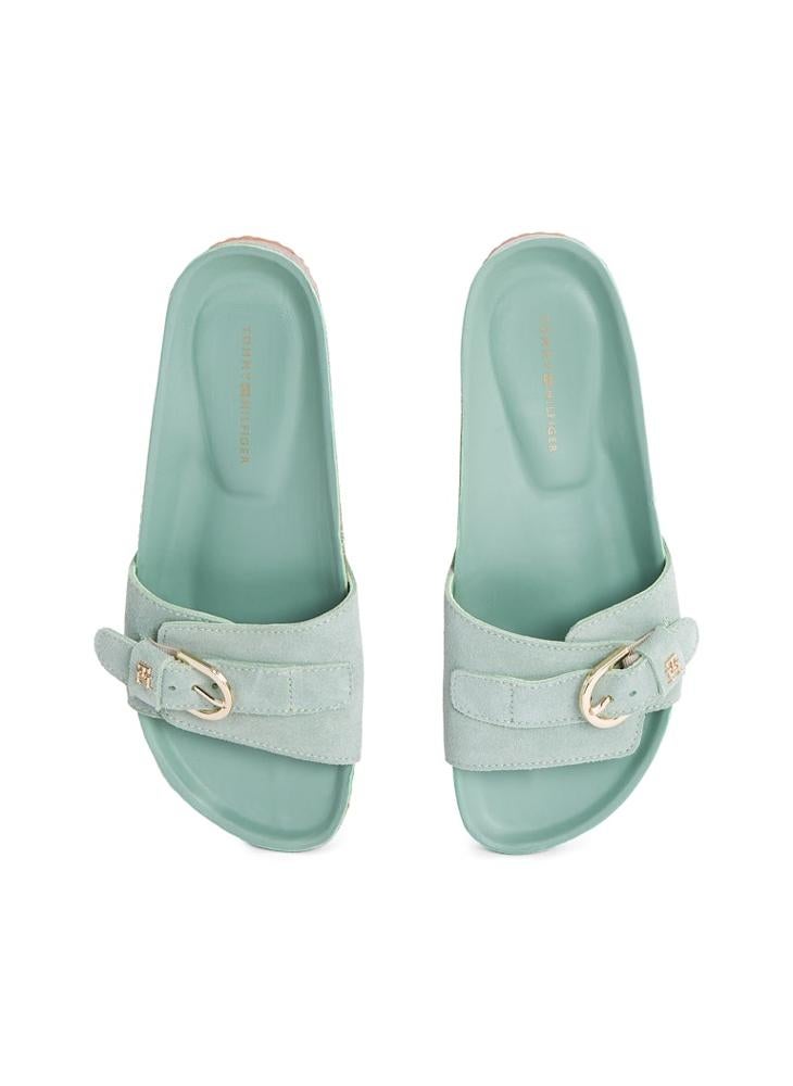 TOMMY HILFIGER Soft Suede Adjustable Mule  - Image 4