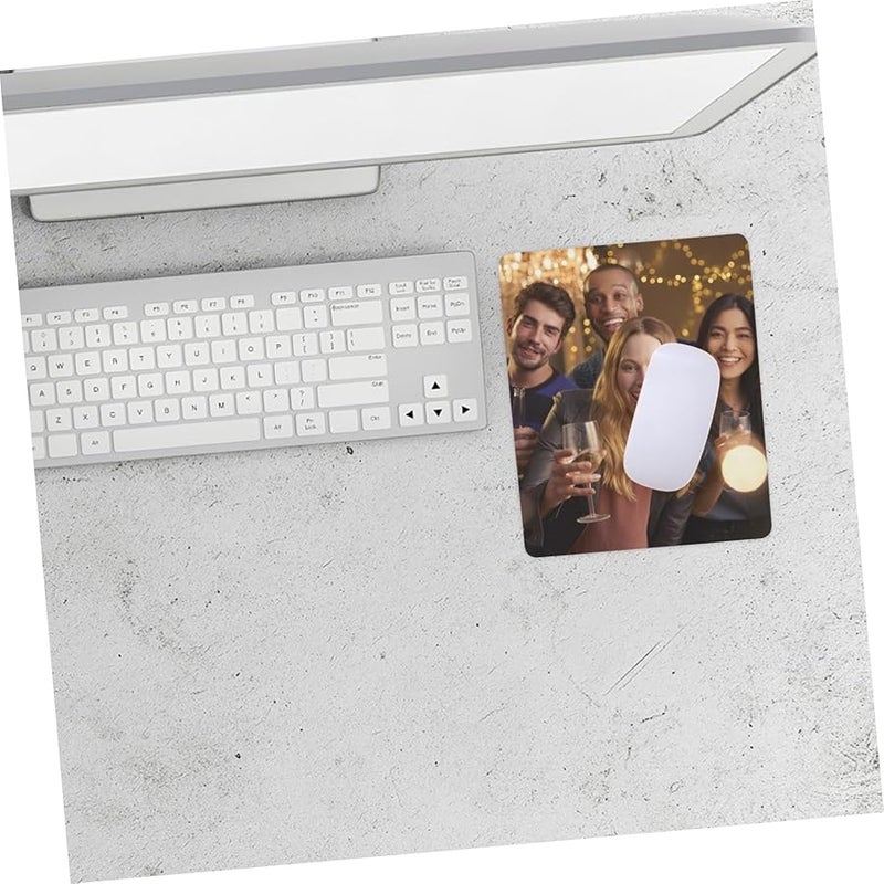 Veemoon 5 Pack Gaming Mouse Pad Sublimation Blank Non Slip Comfortable Hand Feeling - Image 3