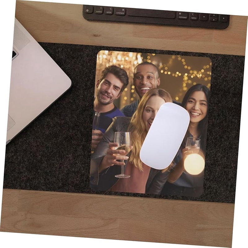 Veemoon 5 Pack Gaming Mouse Pad Sublimation Blank Non Slip Comfortable Hand Feeling - Image 2