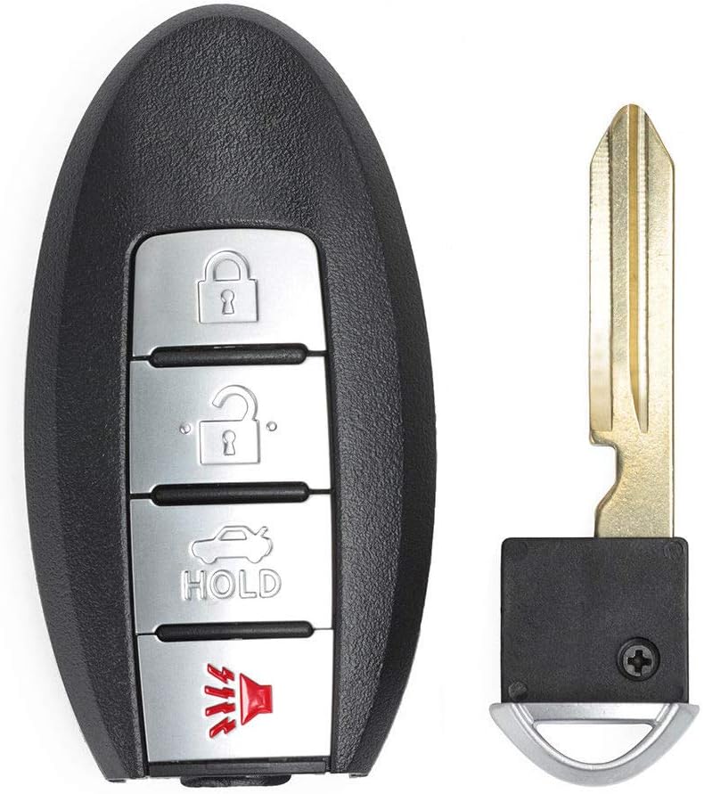 Keyecu Smart Proximity Remote Key Fob for Nissan Sentra, Versa, Leaf (2013-2018) - 4 Button - Image 4