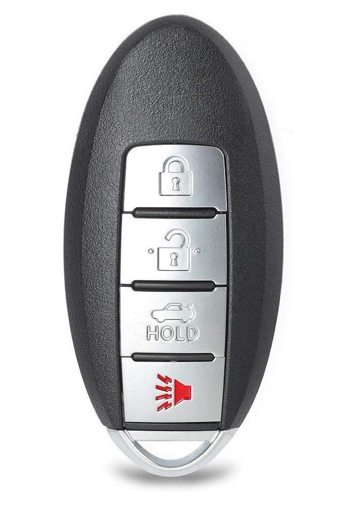 Keyecu Smart Proximity Remote Key Fob for Nissan Sentra, Versa, Leaf (2013-2018) - 4 Button - Image 1