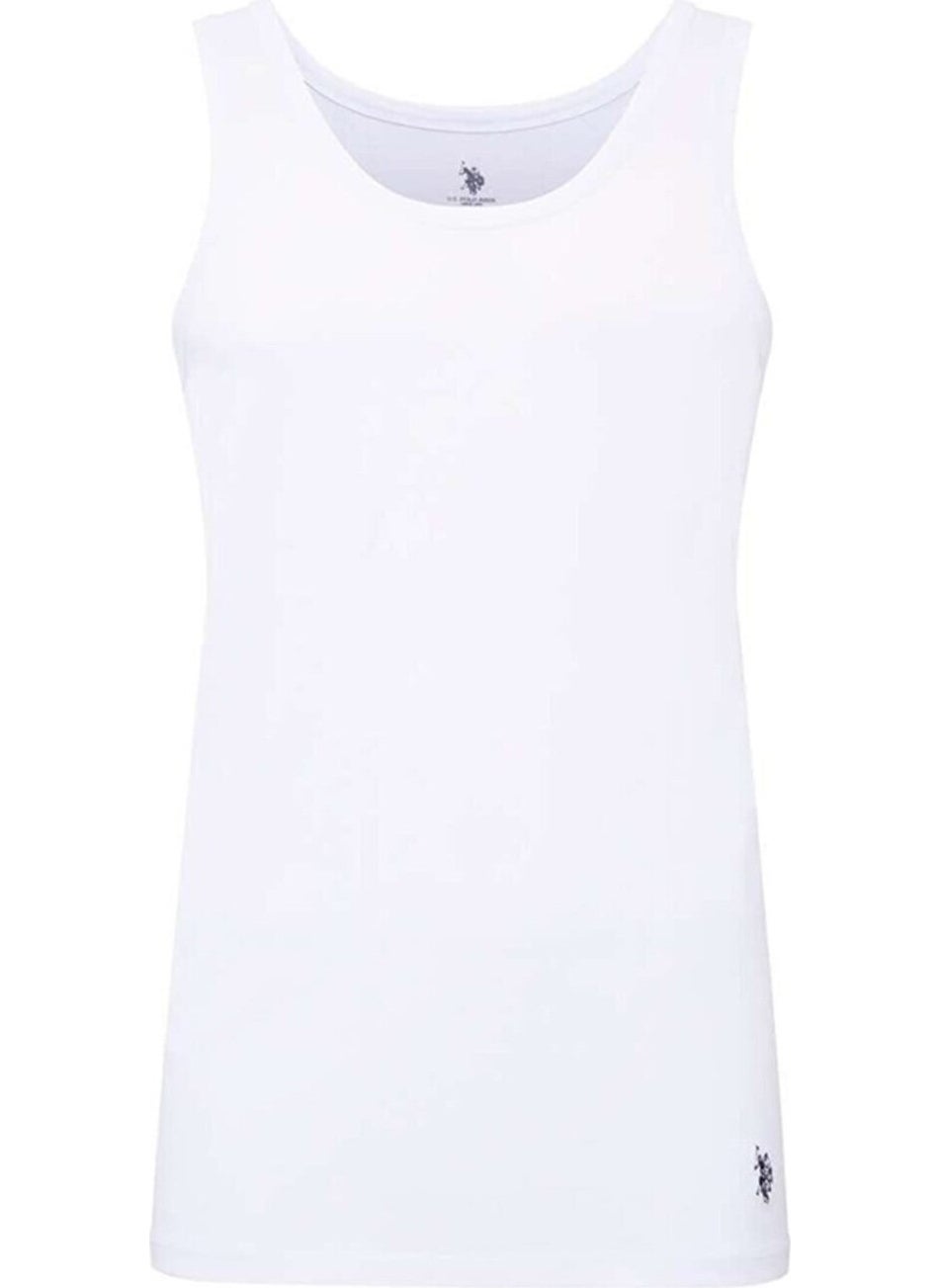 U.S. Polo Assn. - 80088 Men's Undershirt Boxer Set-White - Image 1