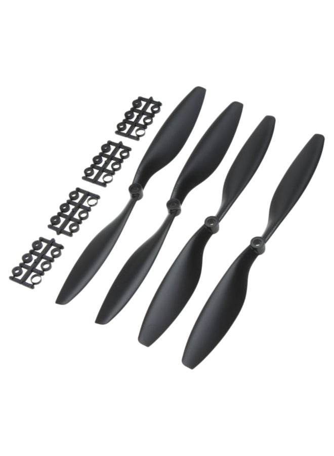 NIBEMINENT 8-Piece Multi-Copter Quadcopter APC Propeller Blade Set 10 x 4.5inch - Image 1