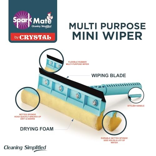Sparkmate By Crystal Multi Purpose Mini Wiper, Multicolour - Image 4