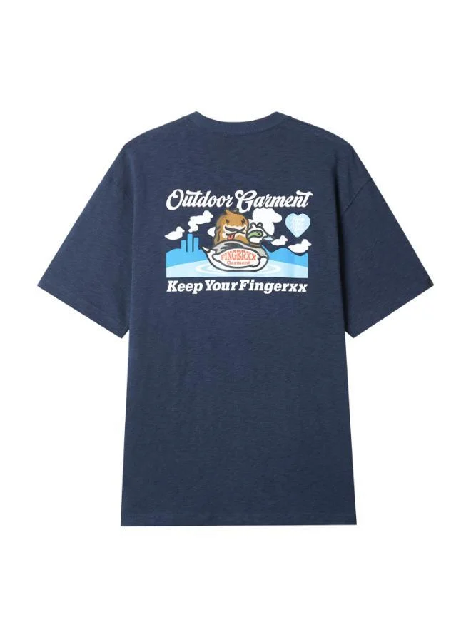Fingercroxx  Outdoor Garment Haunting T-shirt for Men | Best Price UAE