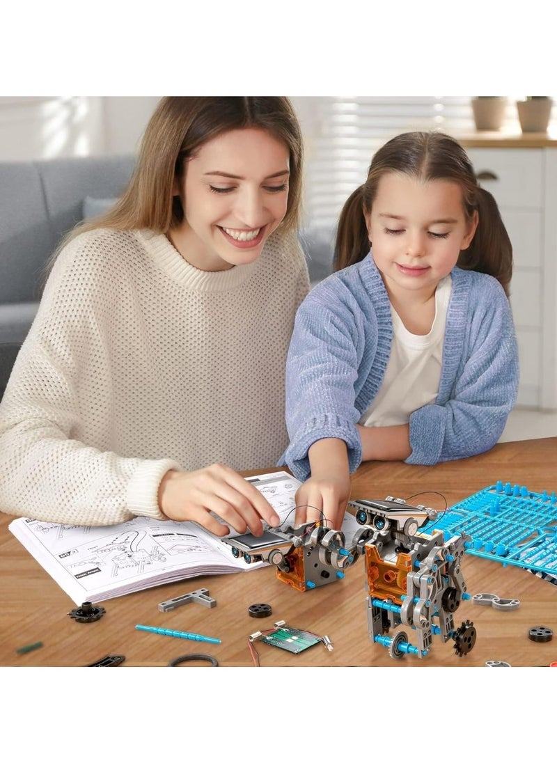 13-in-1 Solar-Powered DIY Robot Kit Educational Science & Engineering Toy Ages 7+  - Image 3