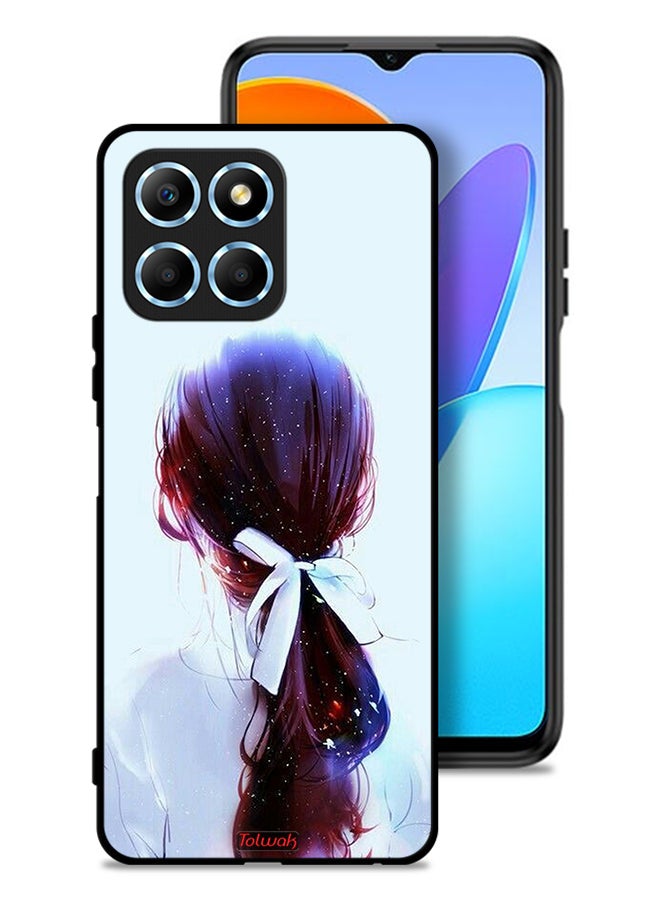 Tolwak Honor X6 Protective Case Cover Tie Hair With Hairband Girl Art - Image 1