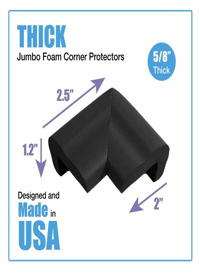 KidKusion Jumbo Corner Cushion, Black - Image 4