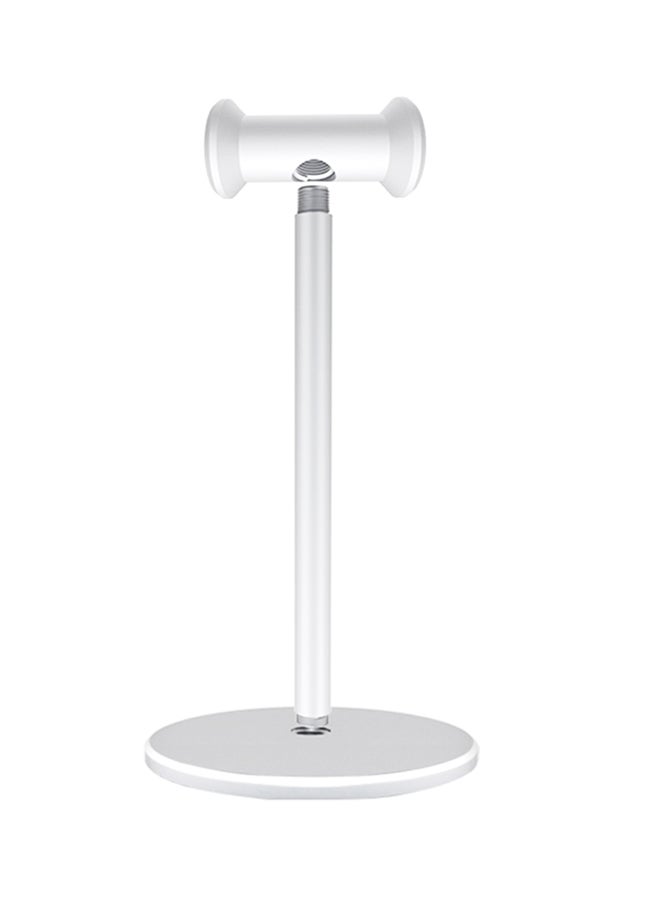 Loquat Aluminum Alloy Stand Detachable Stable Desktop Bracket With Silicone Pad Silver 