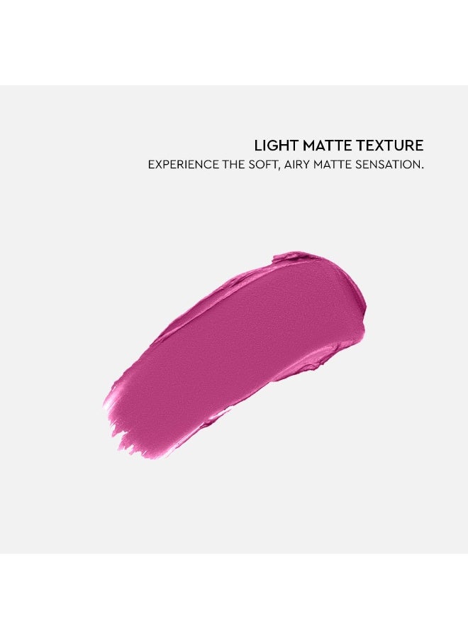 KIRO Airy Matte Liquid Lipstick - Pink Granite, 5ml | Super-Pigmented, Long-Lasting, hydrating | Waterproof, Smudge-Proof, Lightweight | Infused with Avocado & Apricot Oil - Image 2